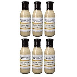 Terrapin Ridge Farms Lemon Honey Vinaigrette Dressing – Light and Zesty Marinade for Salads, Fish & Chicken, Gluten & Dairy Free – 12 Fl Oz (Pack of 6)