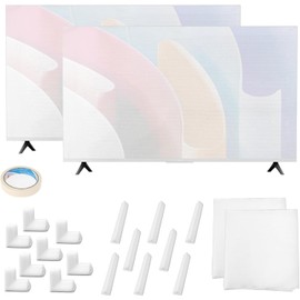 TV Moving Box Cushioning Supplies Set, Foam TV Cover & Corner Protectors