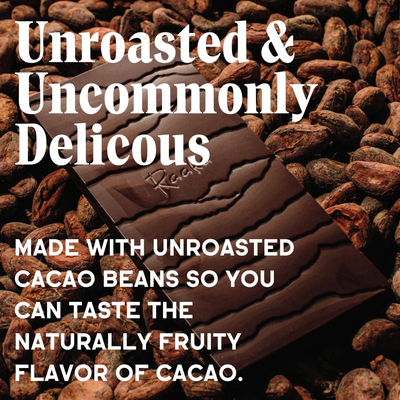 Raaka Organic Baking Chocolate - 71% Cacao Bittersweet Dark Chocolate