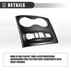 X AUTOHAUX Central Control Gear Shift Panel Cup Holder Cover,