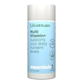 Lifestream Multi Vitamin+ wholefood multivitamin Supplement with spirulina Magnesium Calcium Quinoa acerola Selenium for Energy Immunity Stress Sleep Bone and Nervous System Support 120 Capsules