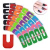 Pack of 80 Nail Polish Protector U-Shape Peel Off Tape,