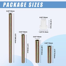 Heavy Duty A-Arm Control Arm Bushing kit, A-Arm Bushing Sleeve Replacement Kit Compatible with Polaris Ranger XP 900 2013+/Crew 2014+,Polaris Ranger 1000 Diesel 2015-2018 Replaces# AAB-P-RAN-K3-002