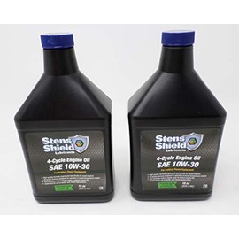 Stens Shield 2-Pack 770-130 SAE 10W-30 4-Cycle Engine Oil 18oz Bottles