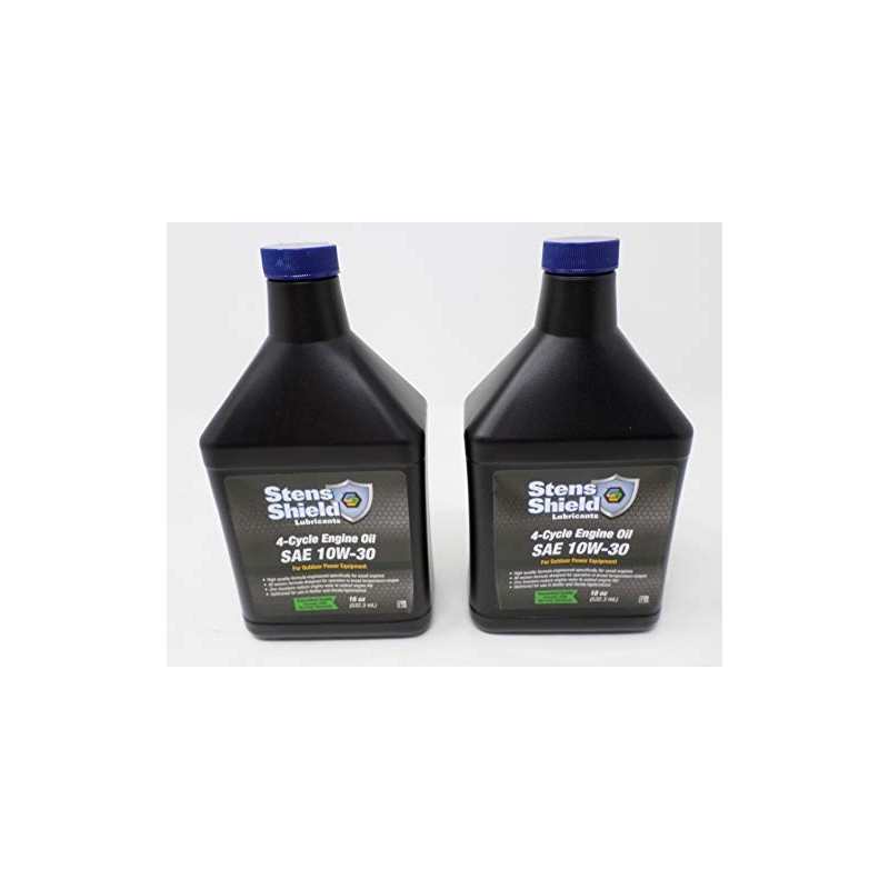 Stens Shield 2-Pack 770-130 SAE 10W-30 4-Cycle Engine Oil 18oz