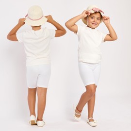 Merry Style MS10-132 Girls' Short Leggings - 134 cm