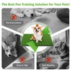 Dog Grass Mat with Pee Pad, Artificial Indoor Turf Grass