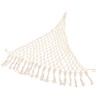 Stuffed Animal Hammock Hand Knitted Bohemian Style Cotton Rope Widely