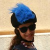 COOLCASC FURRY BLUE Multisport Helmet Cover