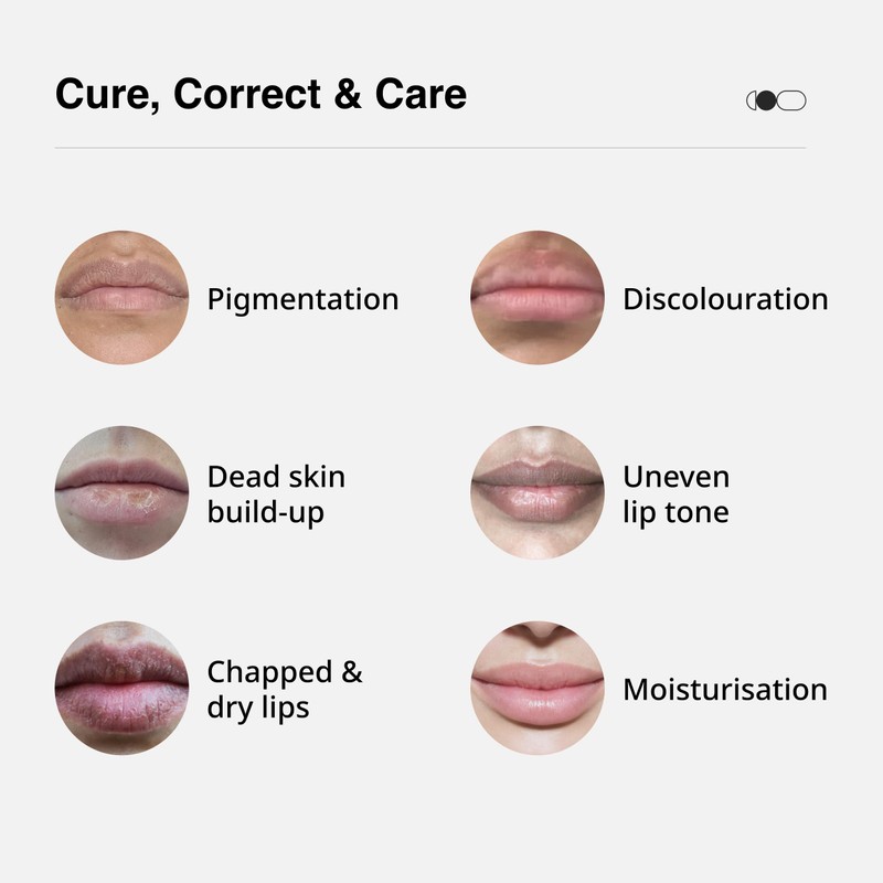 Cureskin Lip Scrub Combo | Lightening Lip Scrub for Men