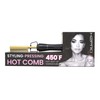 H2PRO 450°F Styling Pressing Hot Comb 1 Inch Ceramic Gold
