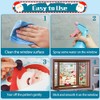 Christmas Window Clings Decorations 9 Sheets 242 Pcs Xmas DIY