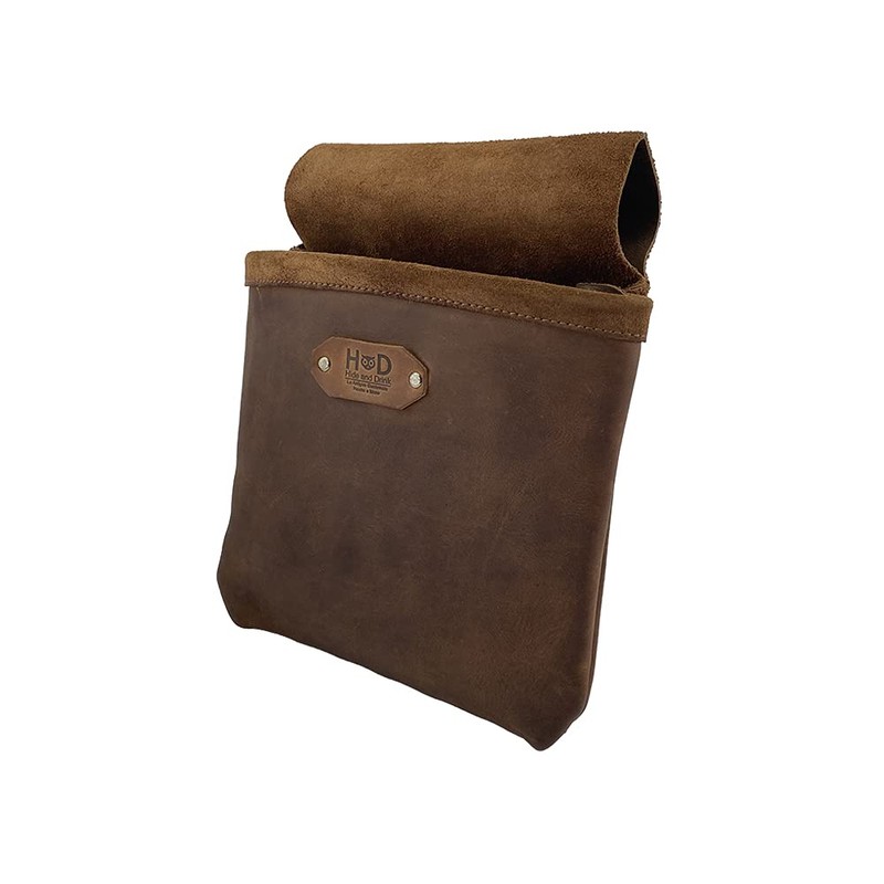 Leather Single Big Pocket Professional Nail/Tool Belt Bag for Constructor/Electrician/Plumber