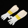 Pair of Beekeeping Protective Gloves with Long Mesh Sleeve Unisex