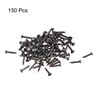 sourcing map Small Tiny Hardware Brass Nails 1.2mmX8mm(DXL) for DIY