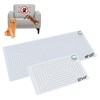 SEERWAY 2-Pieces Pet Shock Mat | 48"x20" & 22"x14" Shock