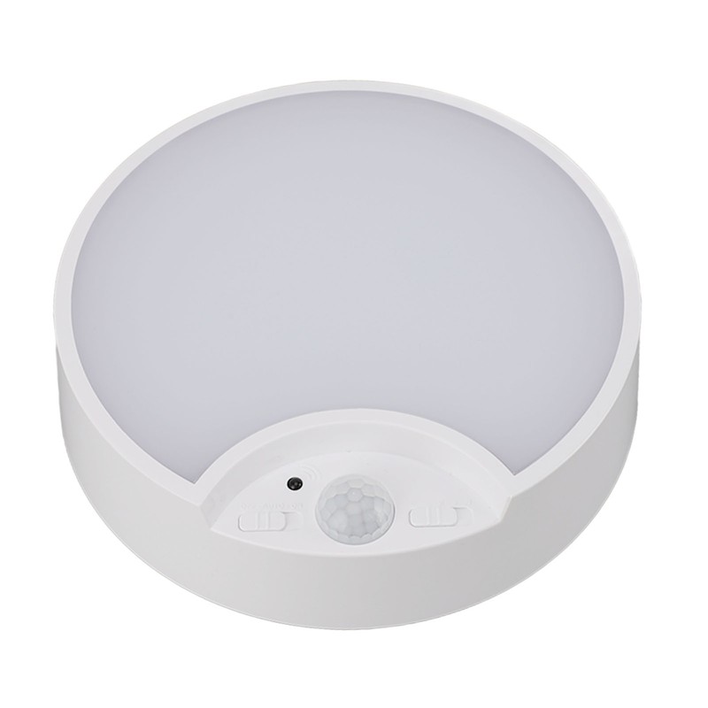 Motion Sensor Ceiling Light Indoor Wireless White LED Battery Powered