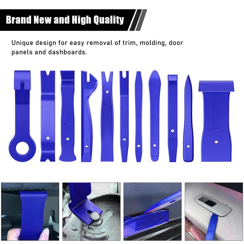 Suvnie 19PCS Trim Removal Tool Set, Car Panel Door Audio