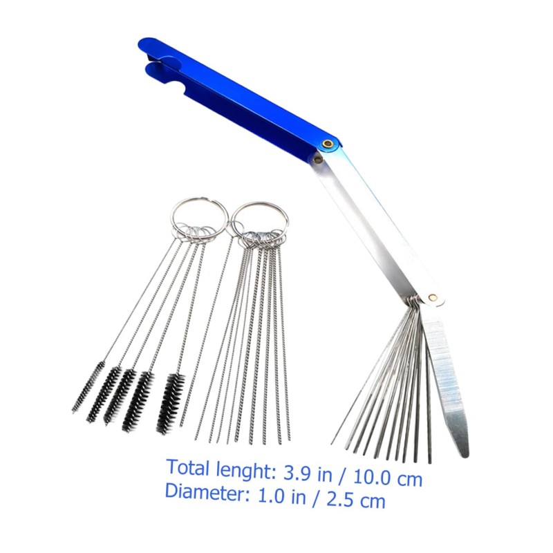 MAGICLULU 3Sets Carburettor Cleaning Tool Kit Motorcycle Atv Brush Set