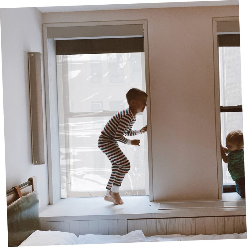 TEHAUX Environmental Window Insulation Film Windproof Cold High Transparency Film