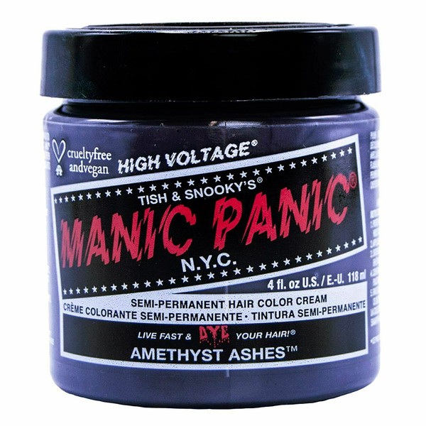 Manic Panic, Semi-Permanent Hair Color 4oz (77 Amethyst Ashes)