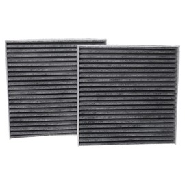 vhbw 2x Cabin Air Filter Replacement for Fram CFA11471-2 for Car - Activated Carbon