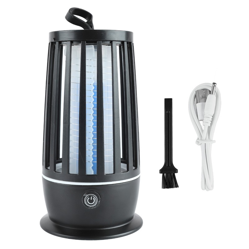 Electric Fly Killing Light PP USB Rechargeable Silent Fly Trap
