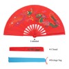 Tai Chi Fan, Bamboo Dance Fan Silk Chinese Martial Arts