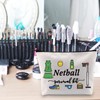 Netballspieler Geschenk Netball Sport Geschenk Netball Survival Kit Kosmetik Tasche