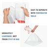 Geiteoa 18 Gallon Trash Bags with Drawstring - 102 Count