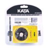 KATA 1-3/8" - 1-3/4" Door Lock Installation Kit for Wooden