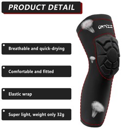 EULANT Volleyball Knee Pads for Teenagers and Adults, Elastic Knee Protectors MTB, Soft Thin Knee Pads Sleeve for Handball, Football, Goalkeeper, Mountain Bike, Bicycle, Basketball, Dance, XL