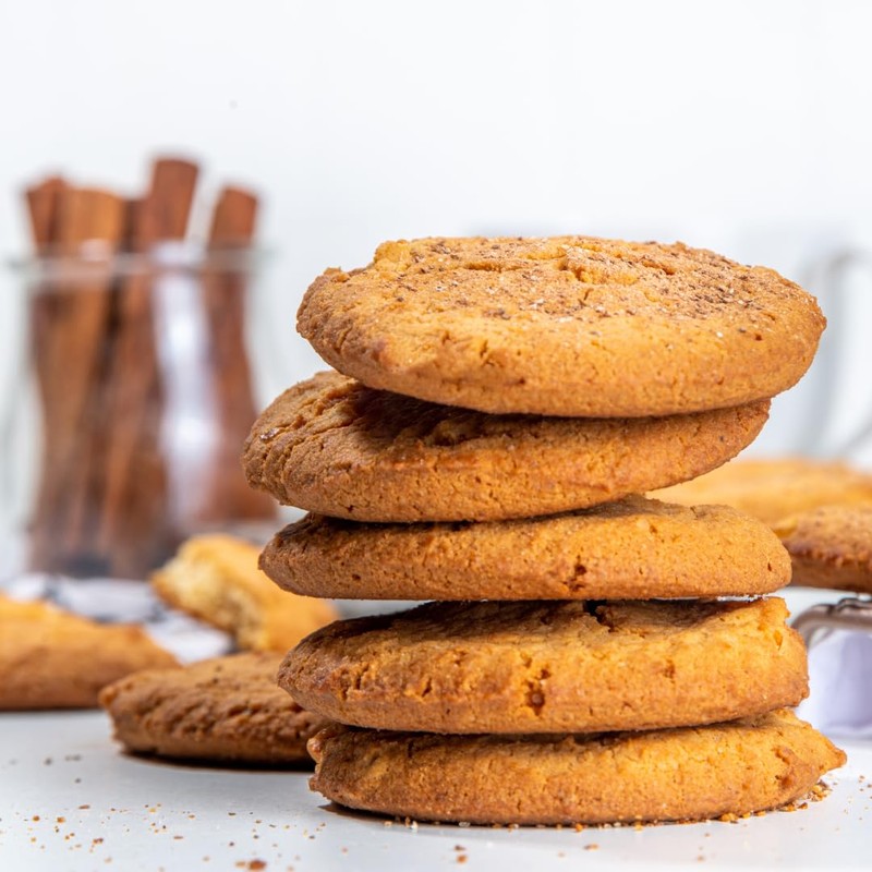 Sweetzels Ginger Snaps Cookies, made with Natural Ginger and Blackstrap