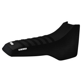 Yamaha 1987-1999 Yamaha Big Bear 350 YFM 350 seat cover  ALL BLACK - BLACK rib #272