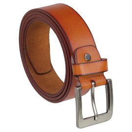 Ledershop24 Gift Set – Leather Belt Men & Women Belt Genuine Leather – Classic Leather Belt Width 40 mm Various Colours Black, Brown, Cognac, Cognac