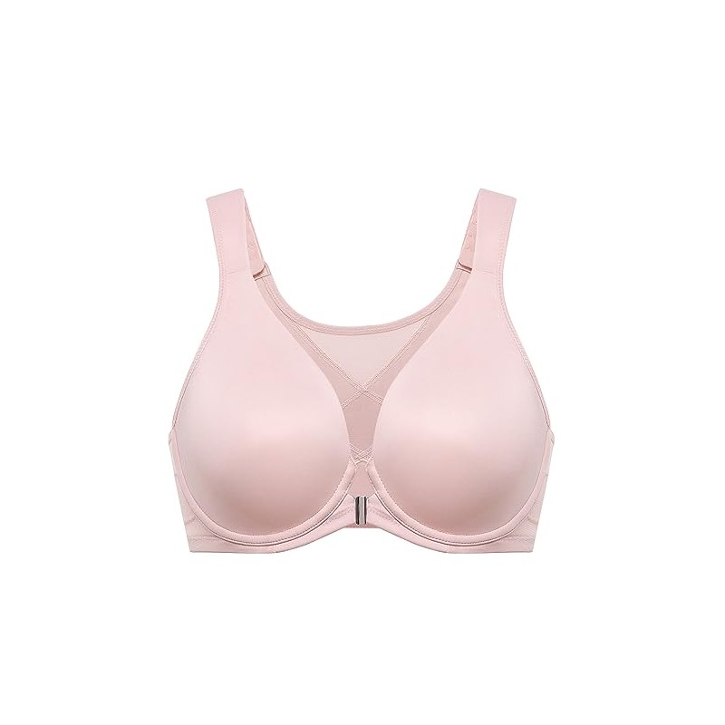 DELIMIRA Women's Posture Correction Bra with Front Closure Bra Large