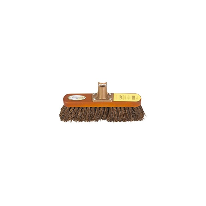 Groundsman Stiff Bassine Broom Head Only 12" PA92212