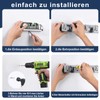 Kiemeu Broom Holder Wall Broom Holder Mop Holder Broom and
