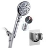 Handheld Shower Head with ON/OFF Switch,Detachable 8 Mode High Pressure