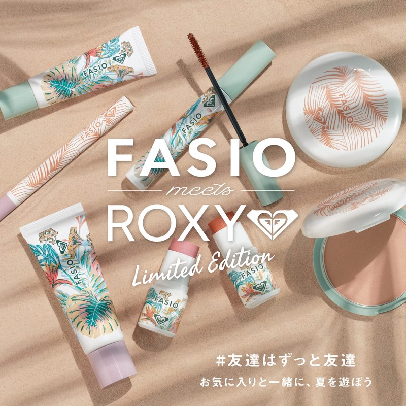 FASIO (FASIO x ROXY) Liquid Eyeliner RO 02 Brown 0.4ml