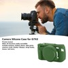 Camera Silicone Case with Removable Lens Cover Precise Cutouts Soft