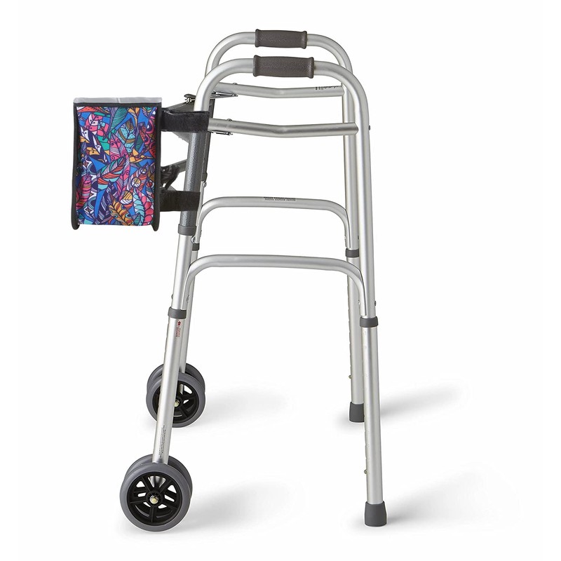 Big Ant Walker Basket, Walker Storage Bag with Two Split