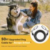 Petbobi Heavy-Duty Dog Tie-Out Cable - 50FT Extra Strong Wire