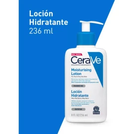 Cerave Locion Hidratante 236ml Para Rostro Cuerpo Con 2 Pzas