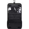 Acopton Portable Hanging Travel Toiletry Bag for Men and Womens Waterproof Bathrooom Shower Bag Multifunctional Cosmetic Makeup Organzier (Black)