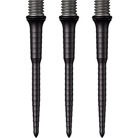 Mission Darts Points Titan Ripple | Titanium Conversion Point | 34mm | Black (X2661)