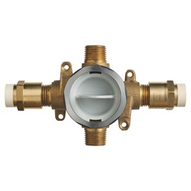 American Standard RU109 Flash Shower Rough-In Valve with CPVC Inlets and Universal Outlets, Unfinished