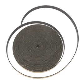 WOONEKY 12mm Thick Foam Tape Speaker Gasket Noise Insulation Foam Seal Strip Wide Black Cushioning Tape for Wire Boxes