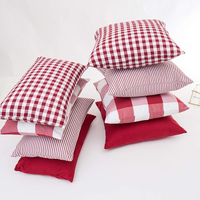 YunJeude Cushion Cover 17.7 x 17.7 inches (45 x 45