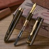 Asvine C2000 Germany Cumberland Ebonite Pluma Estilográfica Número 8 Plumín